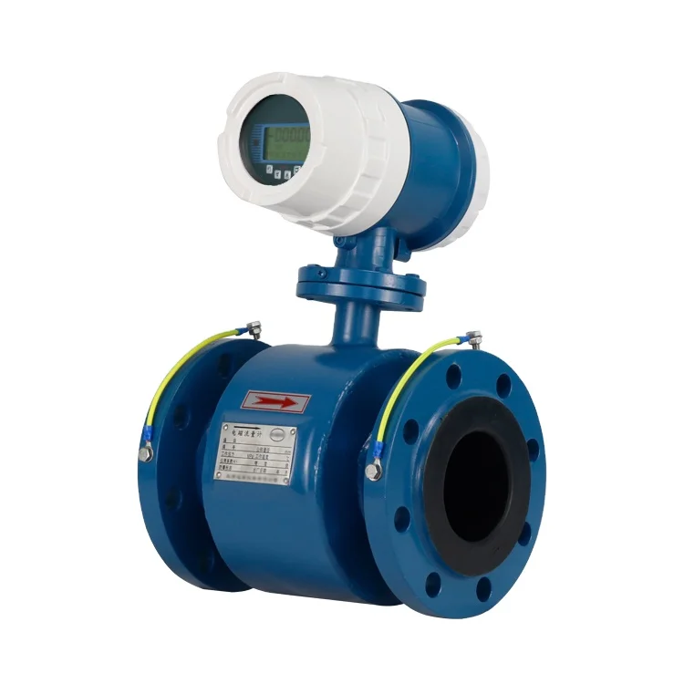 50mm pulse output sea water electromagnetic flow meter