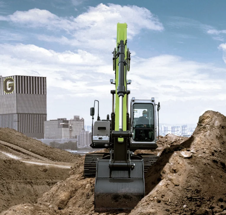 Hydraulic Digger Machine 7.5T 0.3m3 44kw ZE75E Crawler Excavator