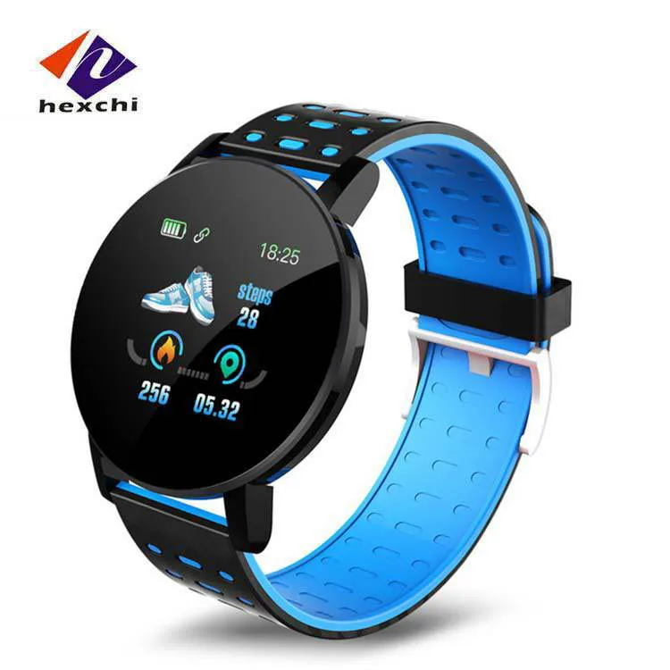 119 plus Smart watch High-definition Touch Screen Fitness Tracker Heart Rate Monitor Smart Phone Band bracelet