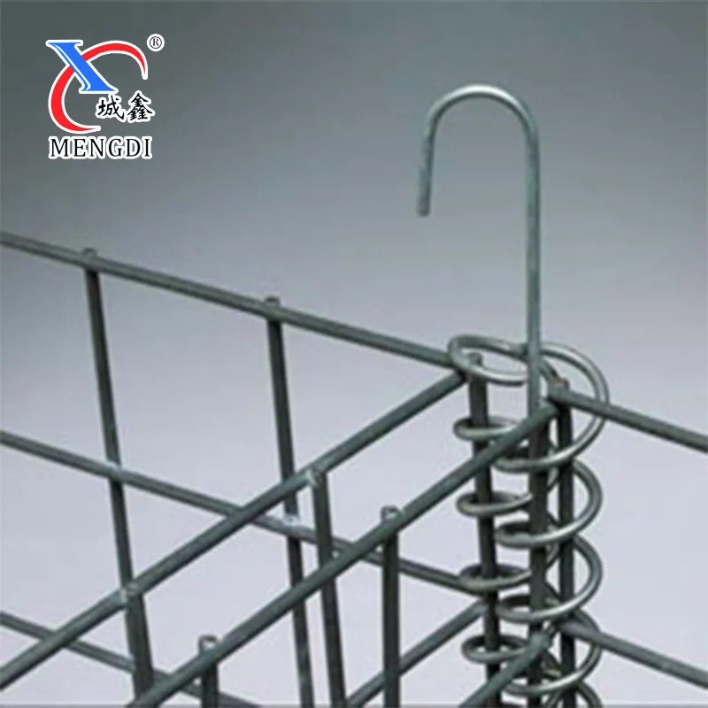 china factory supply 4.0mm Galvanized Steel Welded Gabion Box Retaining Wall Gabion Basket 2*1*1m Gabion Mattress