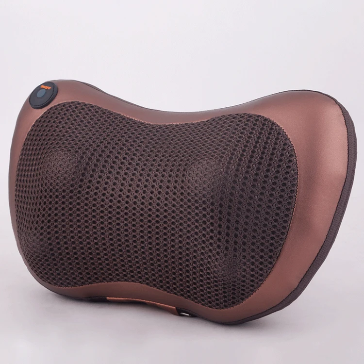 Shiatsu Kneading Electronic Battery Operated Vibrating Massage Pillow