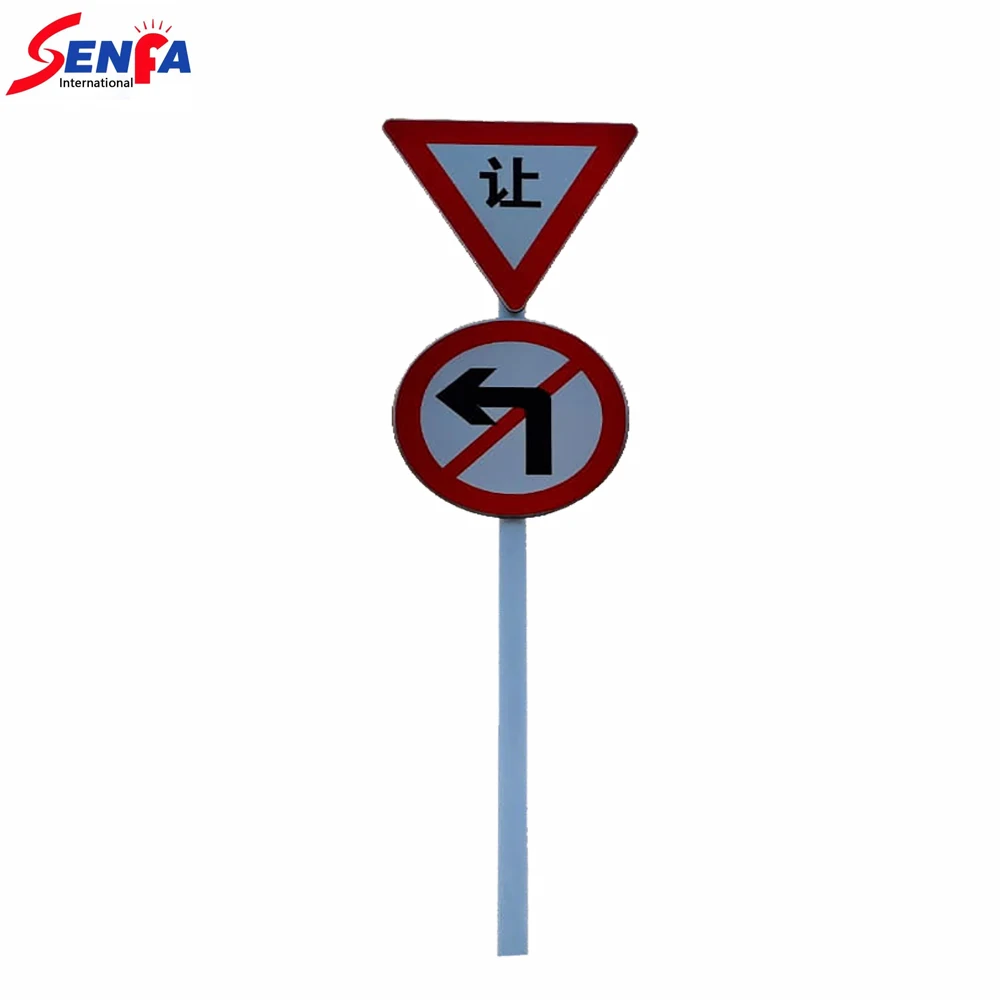 Solar led road sign boards street traffic signal edge lit traffic sign