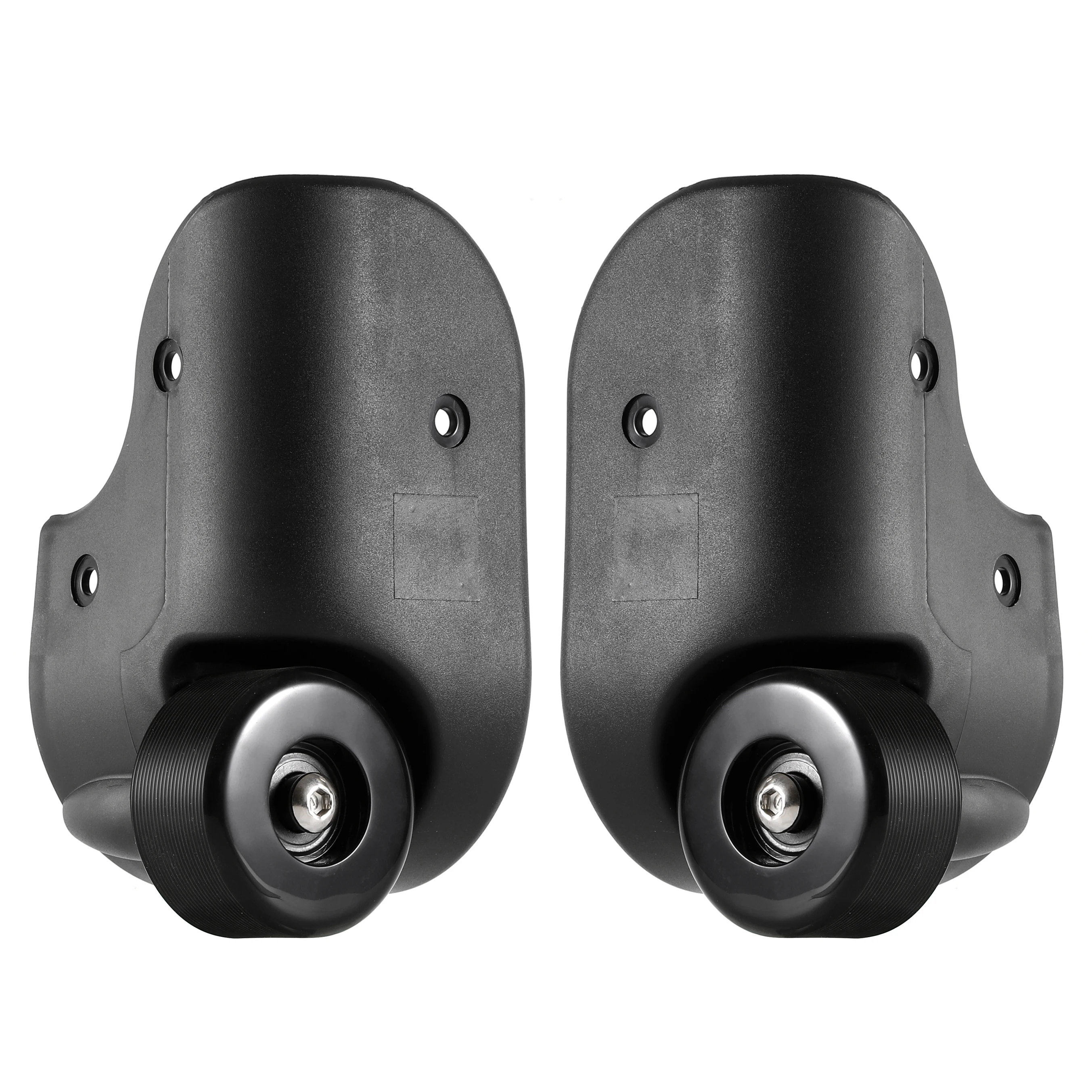 Professional suitcase casters with high quality PU rotating wheel trolley accessories and cart wheel made of PU noiseless wheel