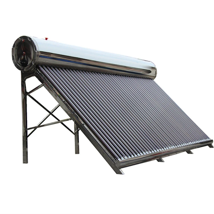 Complete Evacuated Tube Solar Collector Solar Water Heater for Non Pressure