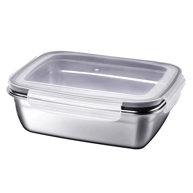 
SSGP 1800Ml 850Ml 550Ml Plastic Containers Meal Prep Airtight Storage 60OZ 28OZ 18OZ Food Container 