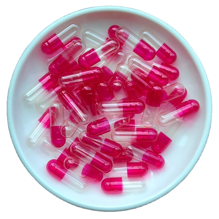 Accept Customized Designer Colored 00#, 0# , 1#, 2#, 3# 4# Gelatin Empty Capsule Medicine Capsul