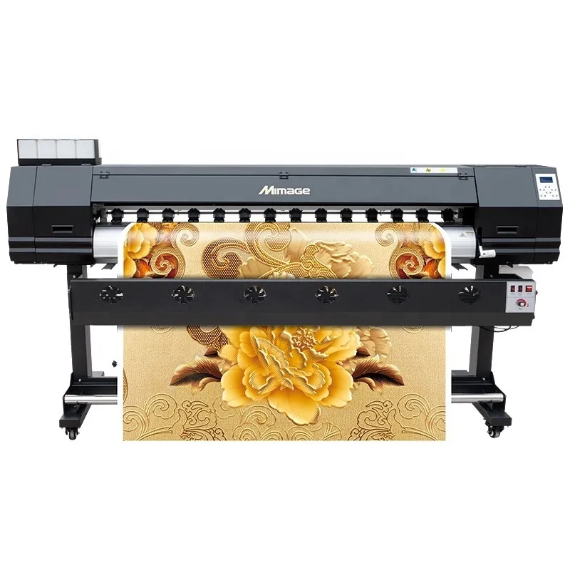 Mimage 1.6M 1.8m eco solvent Large format printer with XP600 DX5 printhead