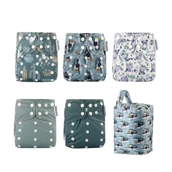 Coola Peach baby cloth diaper with insert overnight reusable cloth diapers set for babies