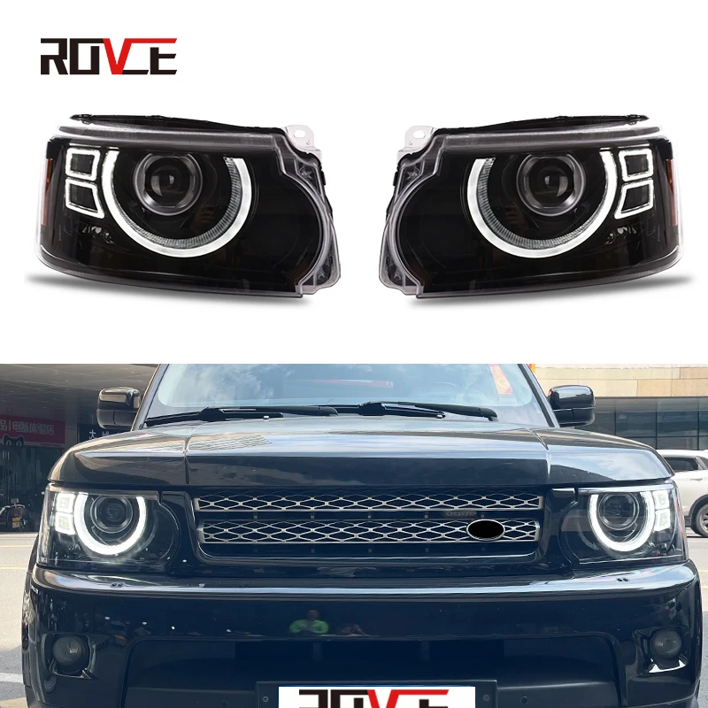 Для 2005-2013 Range Rover Sport L320 светодиодные лазерные фары охранные