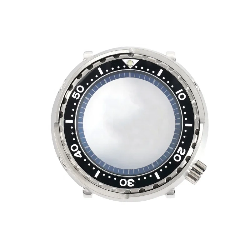 
316L Stainless steel 200M Water Resistance Tuna Dive Watch Case Fit NH35 automatic movement 