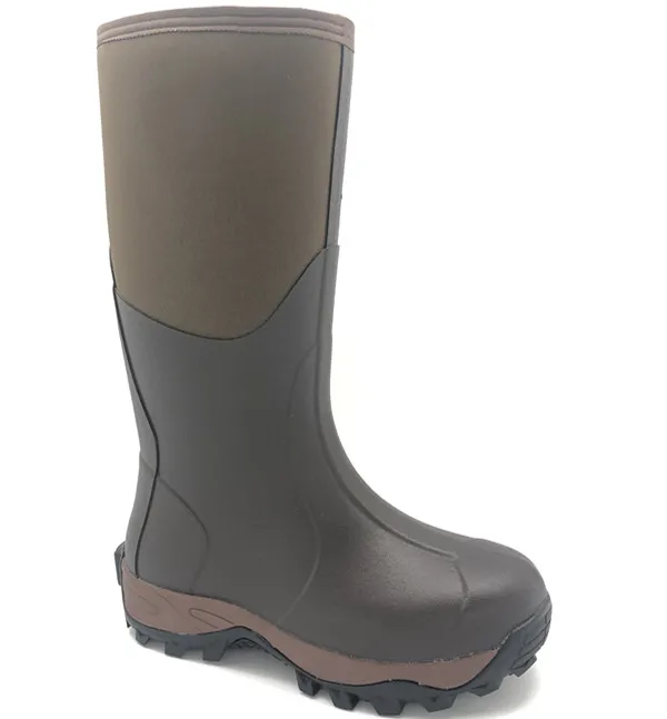 
Knee High Neoprene Rubber Hunting Boots With Airmesh Lining 