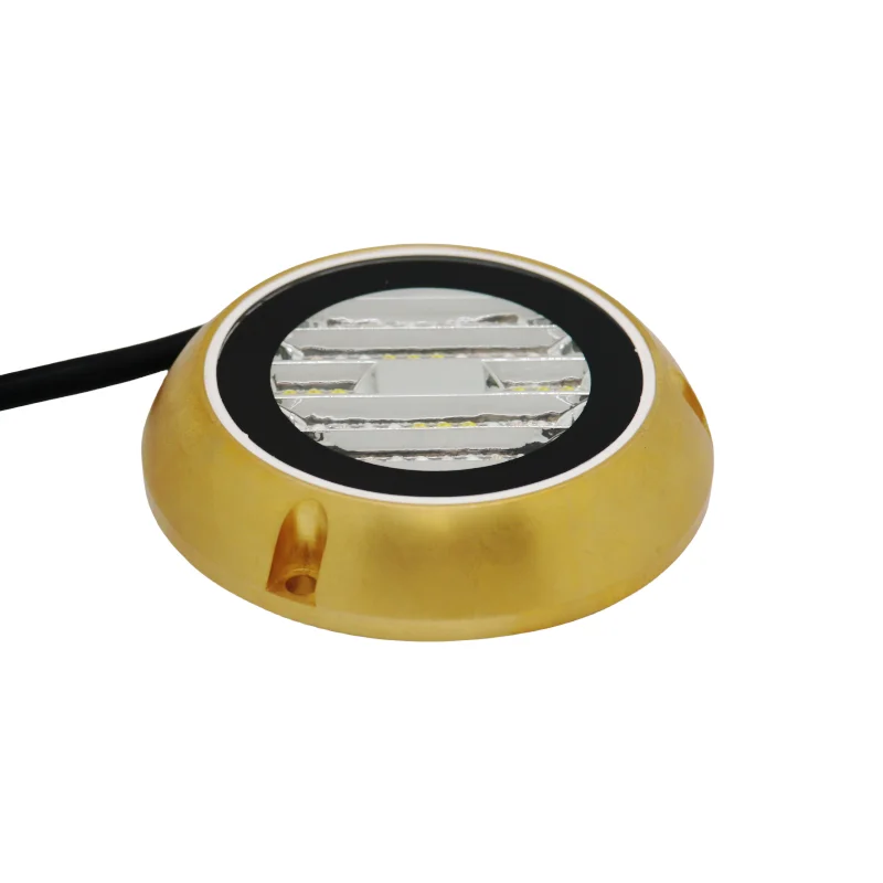 Bronze Housing 60W 120W DMX RGB RGBW Color Changing Remote Control IP68 Superyacht Boat Transom LED Underwater Lights
