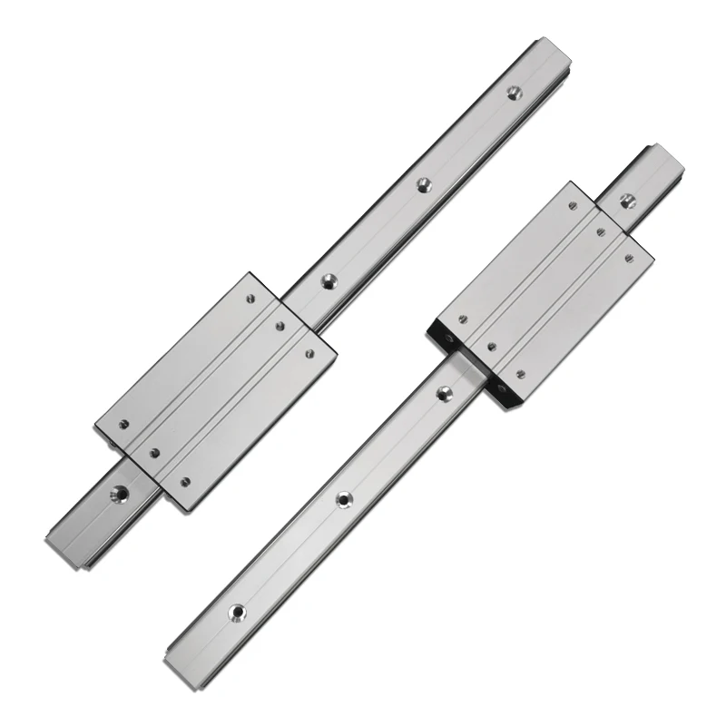 Dual Axis Linear Roller Guide Linear Motion Rail With Roller Slide Block LGD16