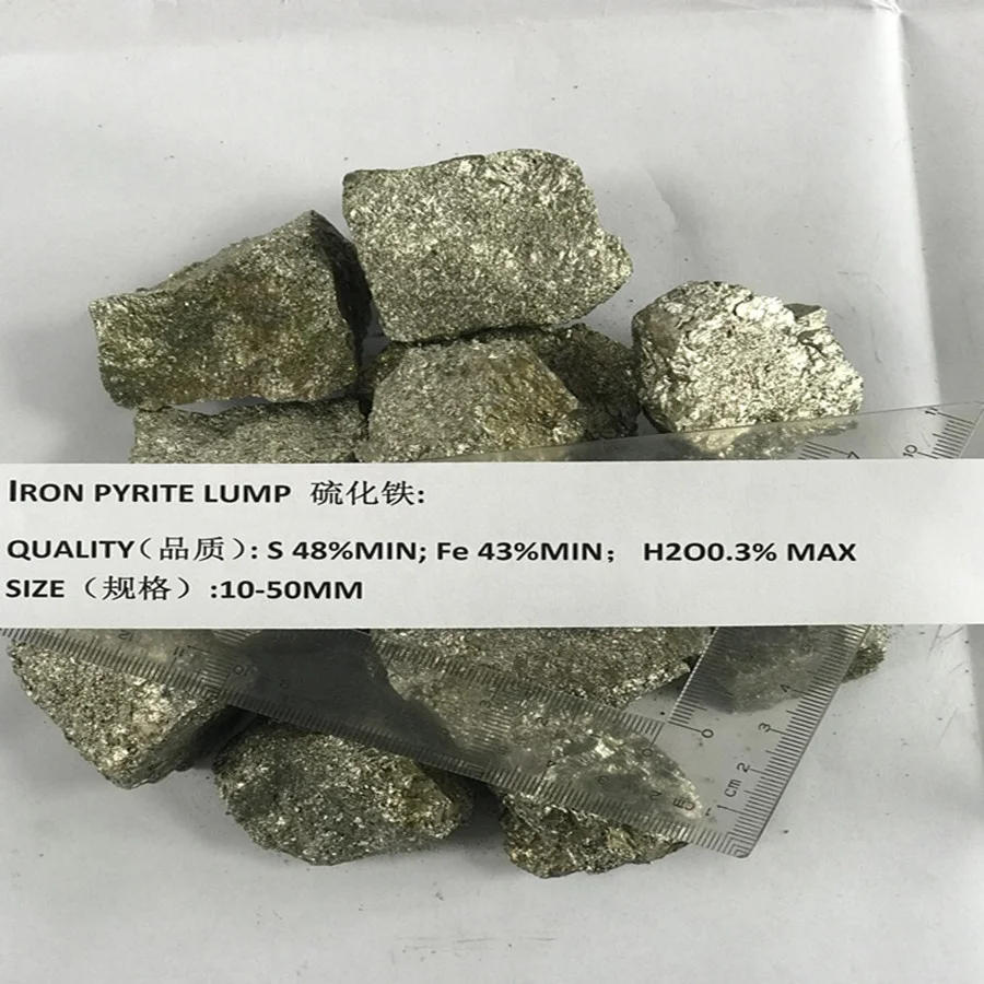 high quality pyrite for Cutting Steel and Casting