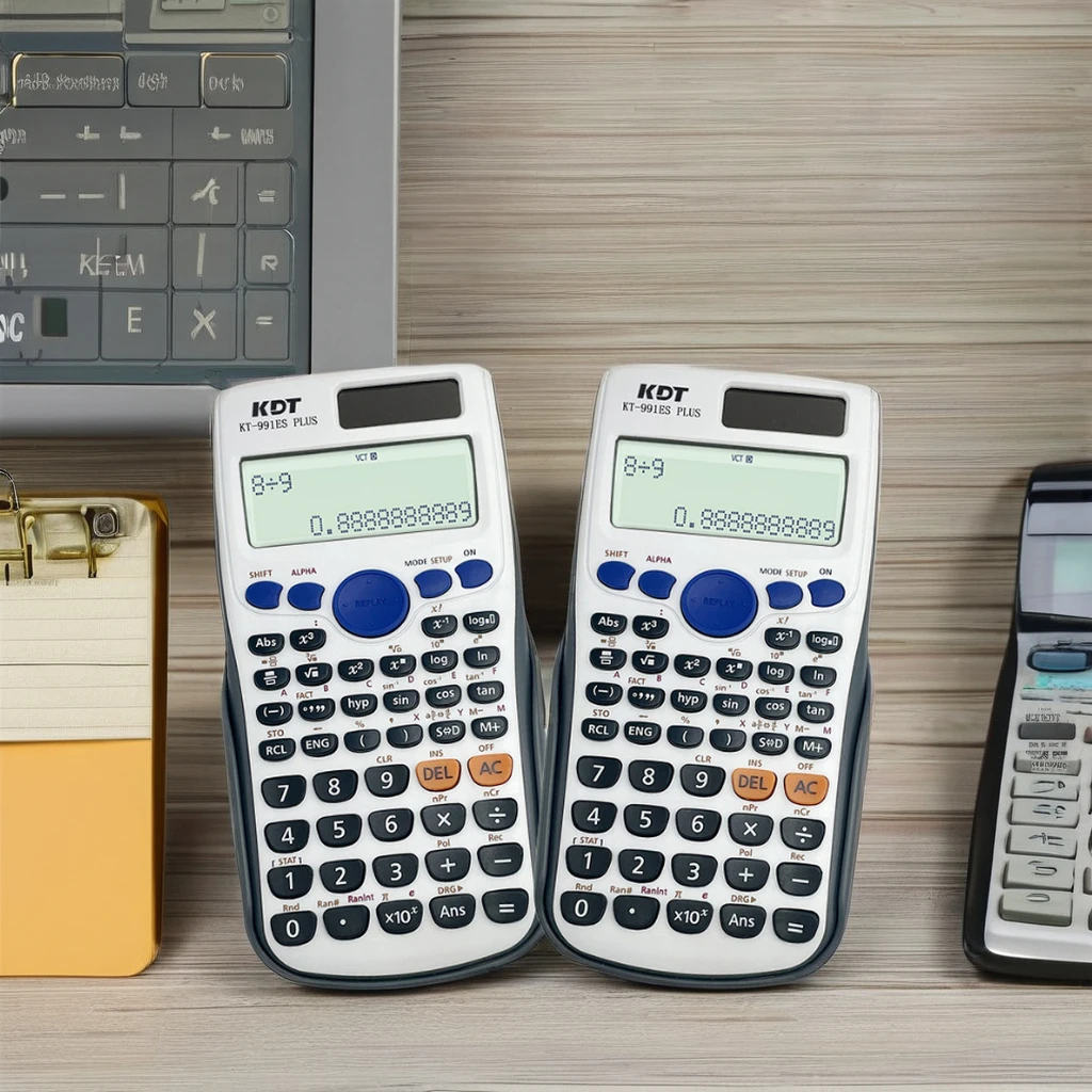 Dual Power Fx-991ES Plus Scientific Calculator School Student Educational Calculator for Students & Scientists