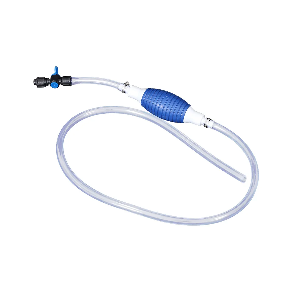 Manual Hand Fuel Line Hose Primer Bulb Kit OUTBOARD Fit Gas Oil Liquid Transfer Pump