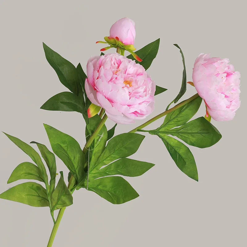 New Arrival Peonies Rose Artificial Flowers Baby Breath Vertical Garden Artificial Flowers