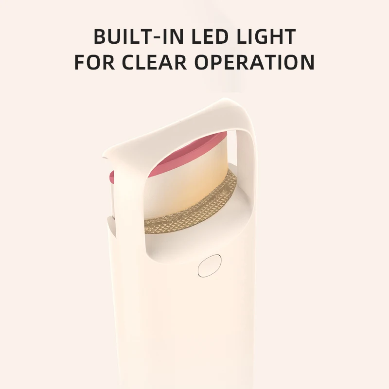 Nicemay Newest Last longer  Theory-silicone Red Color change To White Heated Electric Eyelash Clip