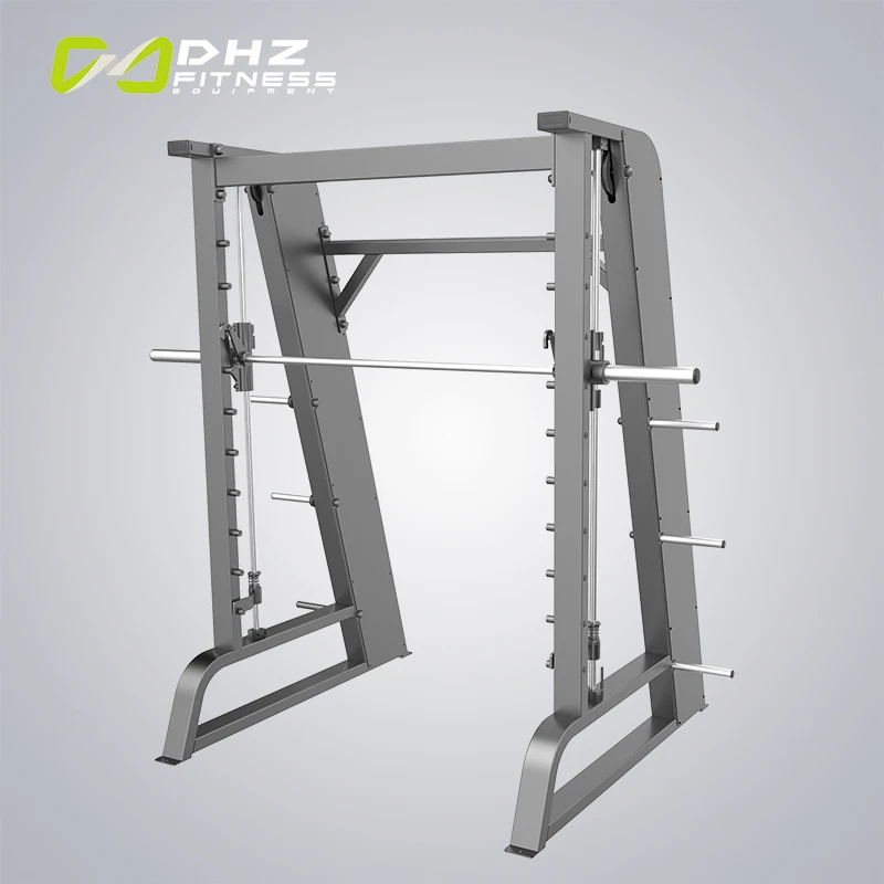 Dhz Medio Bastidor Smith Machine Squat Rack Power Diez Tier Montaje De Mondbell Dips Dispositivo Cuclillas Barra Entrenamiento