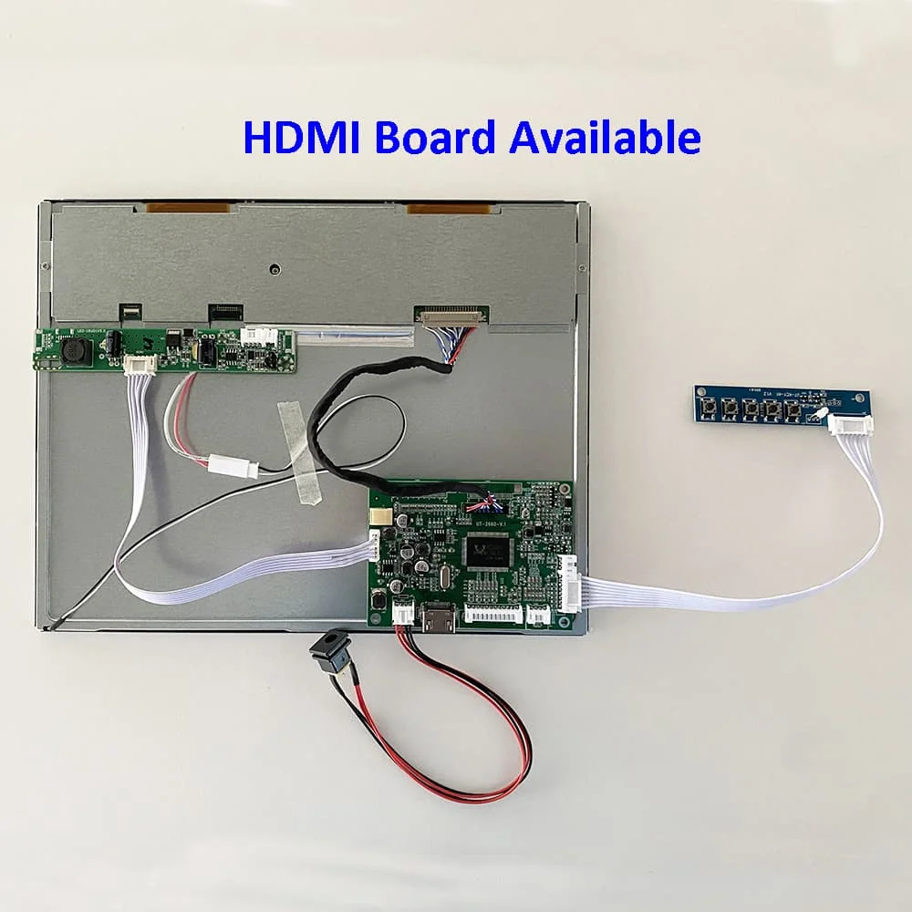 Заводская цена 12 дюймов IPS ЖК-панель 1024x768 LVDS интерфейс ЖК-контроллер платы