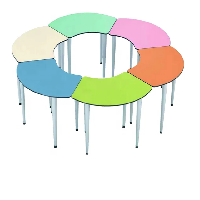 Stylish Limited Edition Colorful Ergonomic Popular Sterling Table For Classroom With High Quality Mute