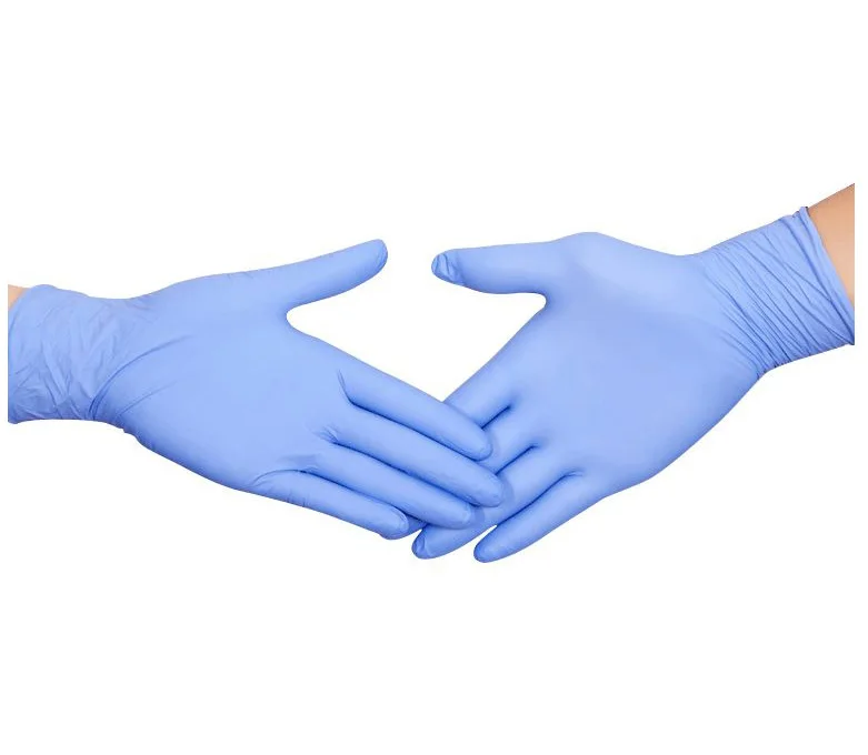 9 Inch Nitrile Gloves Powder Free AQL 1.5 Blue Nitrile Gloves for Cleaning Disposable Multi-Purpose Nitrile Gloves