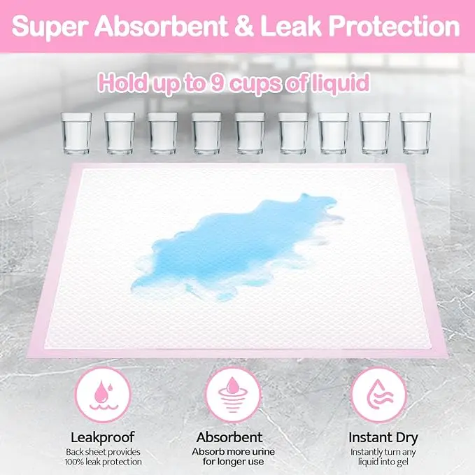 Pupppy Training Pad Pet Pee Pads Urine Mats 8 Layer Normal Type Mat 45x60cm Portable Dog Supplies Wholesale