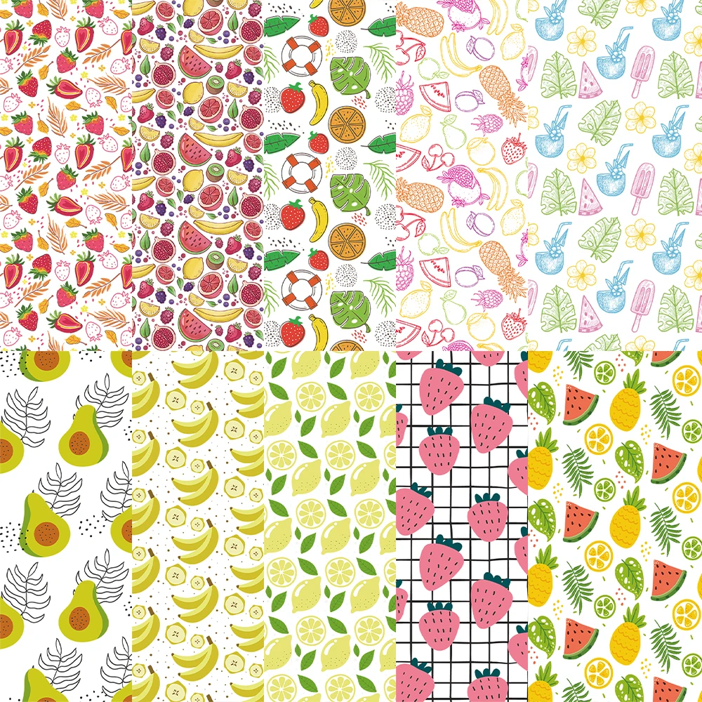 Custom Printing Pvc Plastic or Making Makeup Bags Shoes Raincoat Cover Sustainable Shoes Clear fruit printing PVC film Rolls