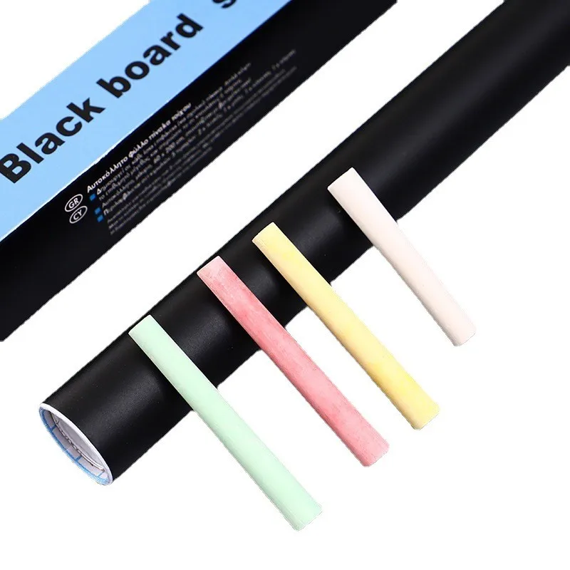 Removal Chalkboard Whiteboard Greenboard Kids Wall Sticker 45cmx200cm Blackboard Sticker
