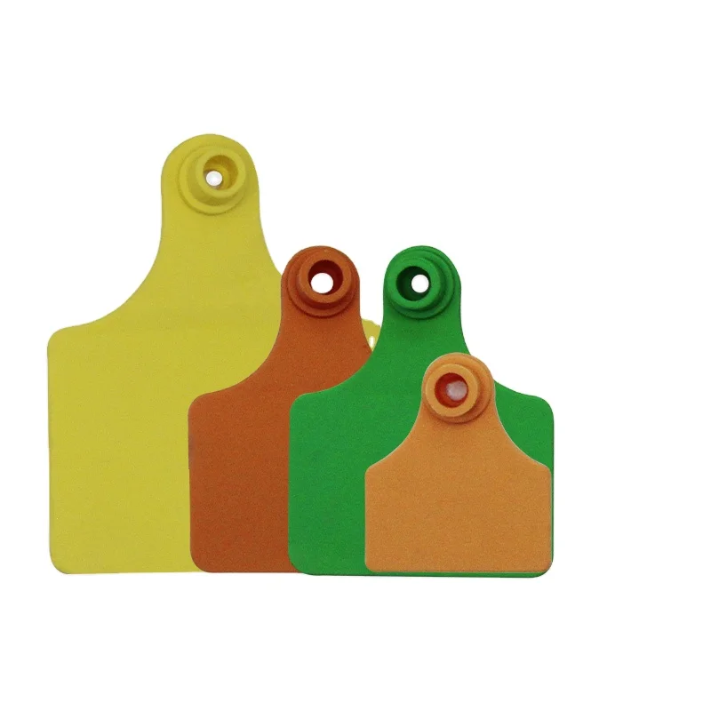 2024 hot-selling ear tag for cattle, sheep, pigs and other animals comes in a variety of bright colors with specifications