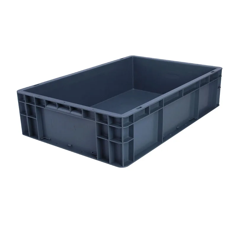 ESD EU standard Warehouse Storage Supplier Customization Logistics Stackable Box PP material  Plastic Container for SMT disk