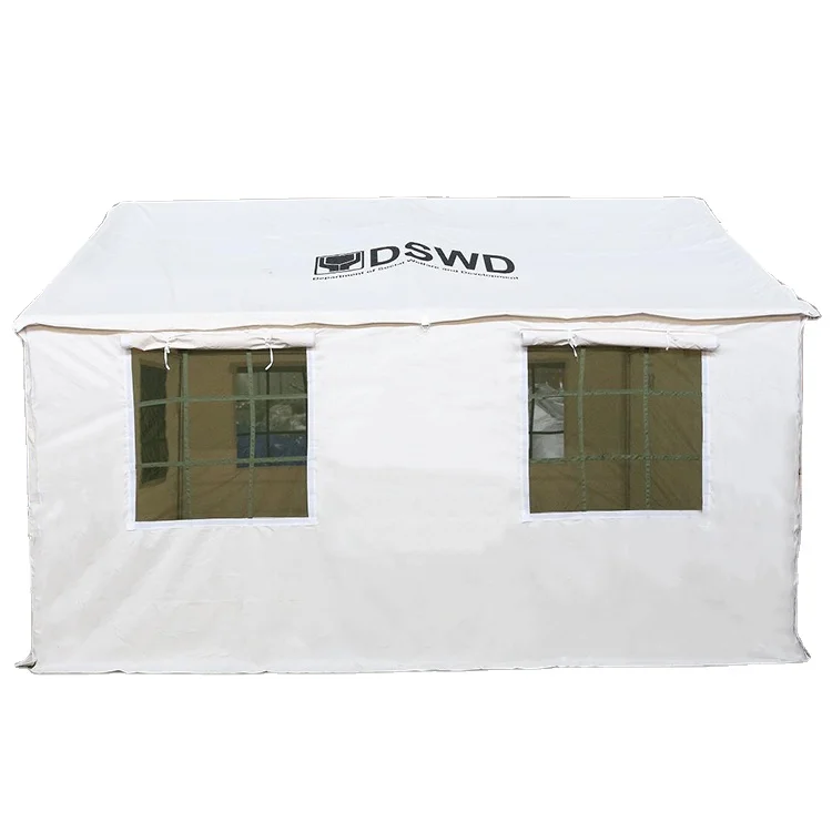 Haoyu Chinese factory disaster relief tent disaster relief emergency shelter tent