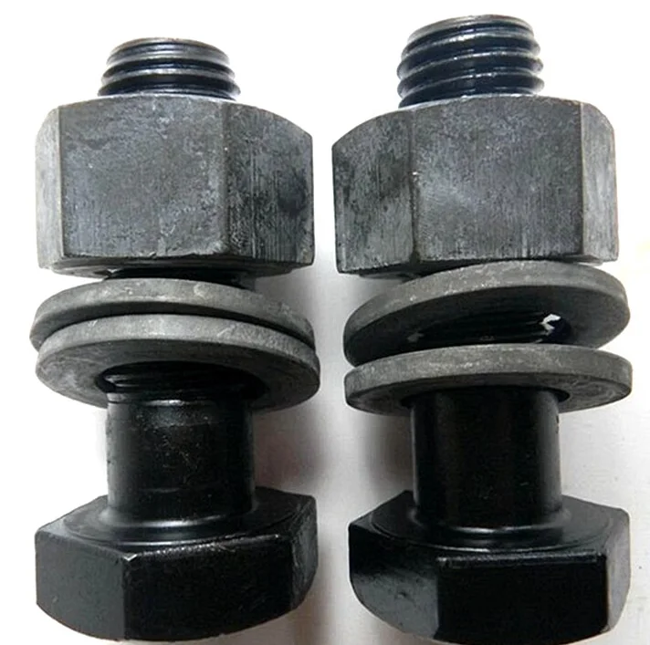Chinese supplier of 10.9 grade Large Hex Head Structural Heavy Bolt with Nut and Washers