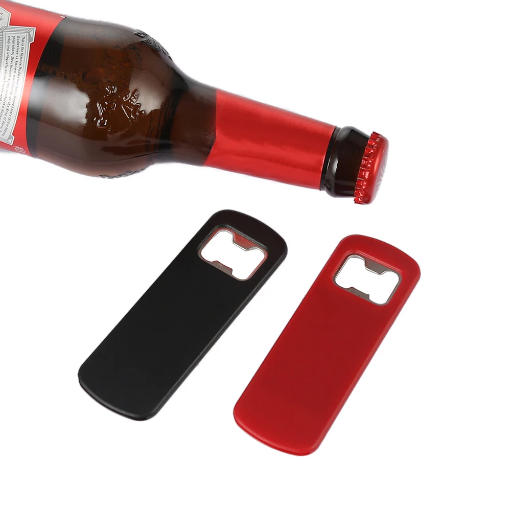 Custom Logo Creative Easy to Open Beer Opener Manual Beer Bottle Opener with Fridge Magnet