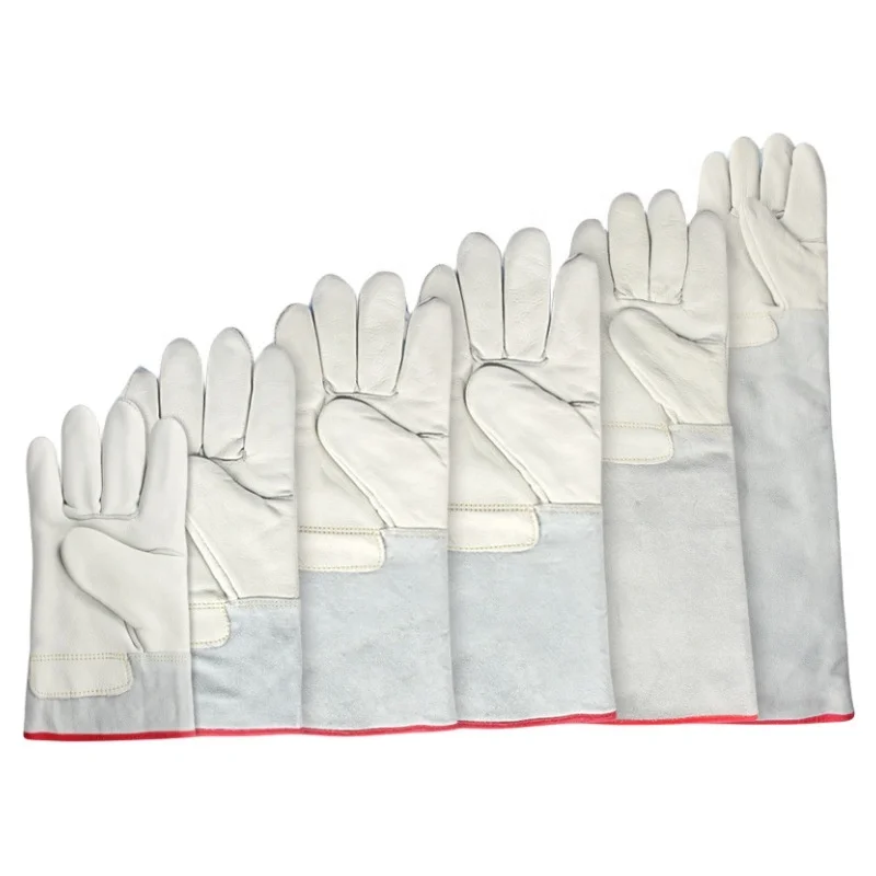 Wholesale Low Temperature Liquid Nitrogen Protective Cryo Cold Proof Antifreeze Work Protective Freezer Gloves