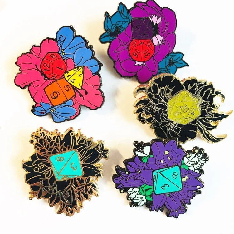 Factory Price Custom Metal Logo pins Zinc Alloy  Gold Company Logo Pin soft/hard Enamel Pin