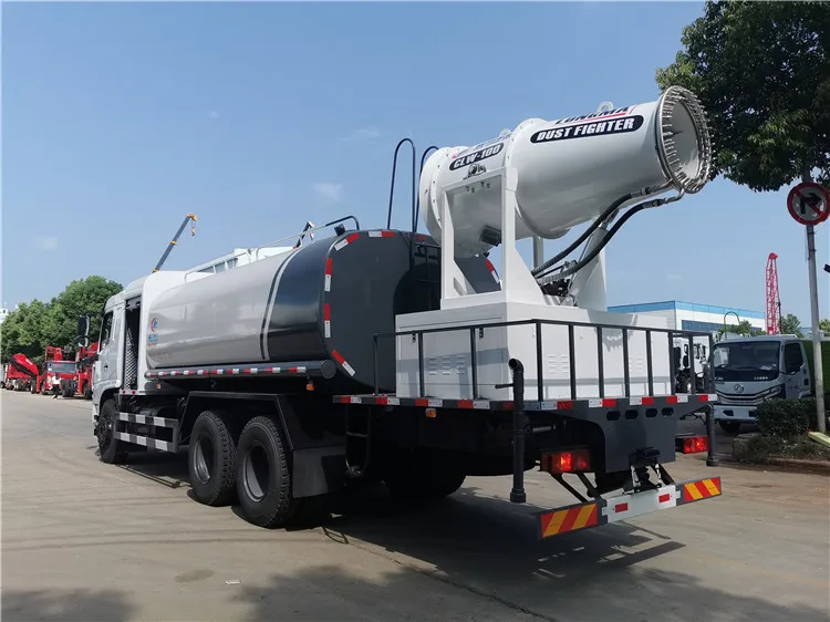 DONGFENG 6x4  20m3 multi-function dust suppression water tanker truck 20ton fog cannon disinfection truck for sale