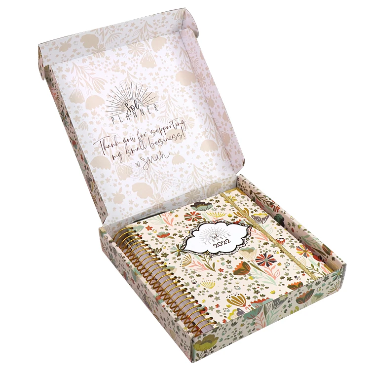 Spiral Daily planner, 2 year fancy planners organizers, best goal planner notebook