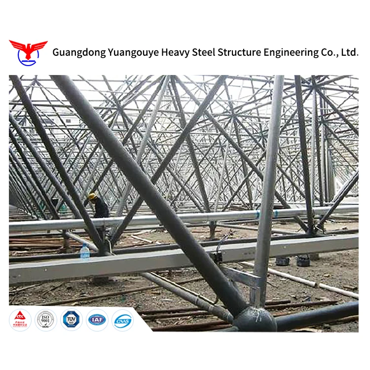 Guangdong YGY prefabricated carbon steel structure for large buildings, stadiums, soccer fields, swimming pool