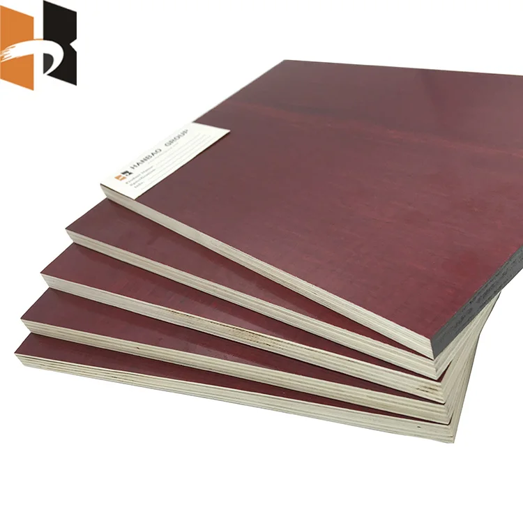 High Quality Construction Film Faced Poplar Hardwood Shuttering Plywood For Sale
