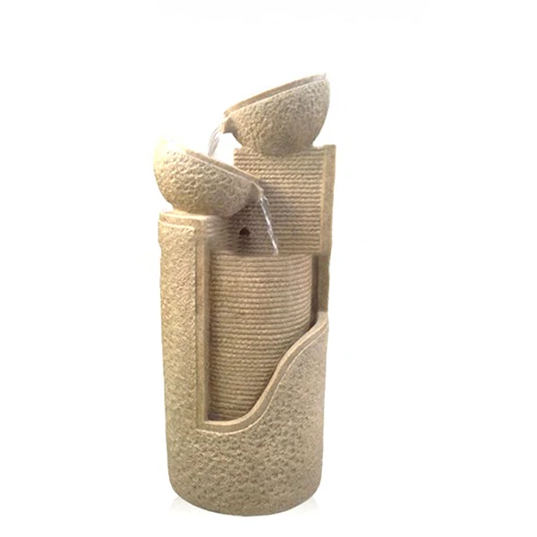 
Wholesale polystone outdoor water fountain 