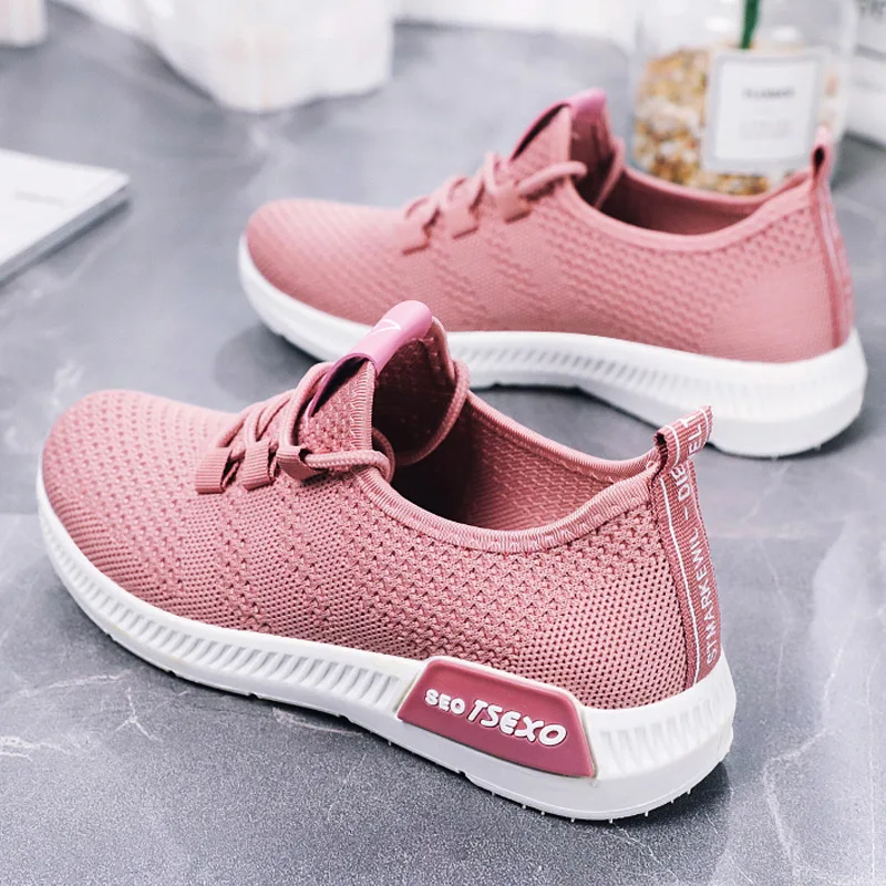 
Fashion Casual Sneaker Sepatu Wanita Ladies Flat Shoes White Sportschuhe Herren Calzado Deportivo Women Sports Shoes 