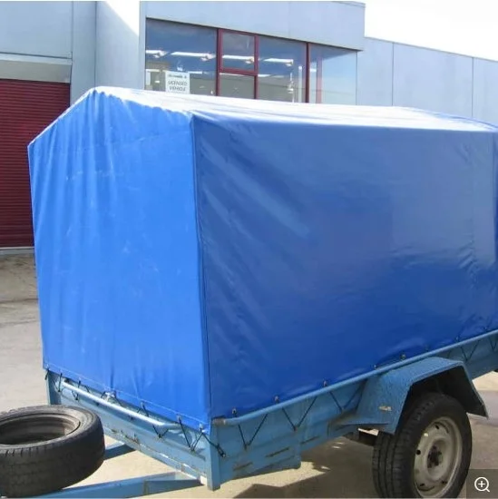 Waterproof Heavy Duty 0.50mm 600g 600gsm 18oz Vinyl Coated Polyester Tarp Tent Trailer PVC coated Truck Cover Tarpaulin