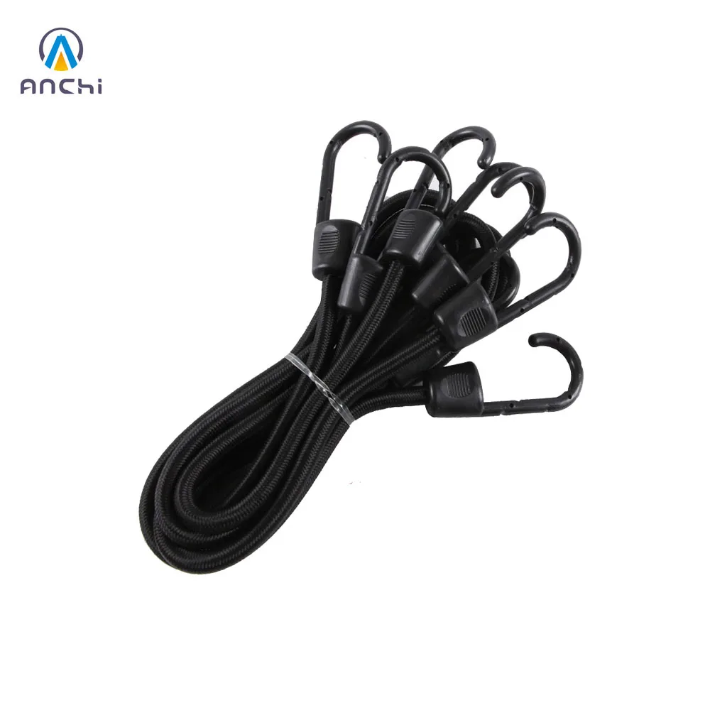 2 шт., эластичный шариковый шнур 100 см с полипропиленовыми стальными крючками 8 мм из латекса и резины, прочный и универсальный