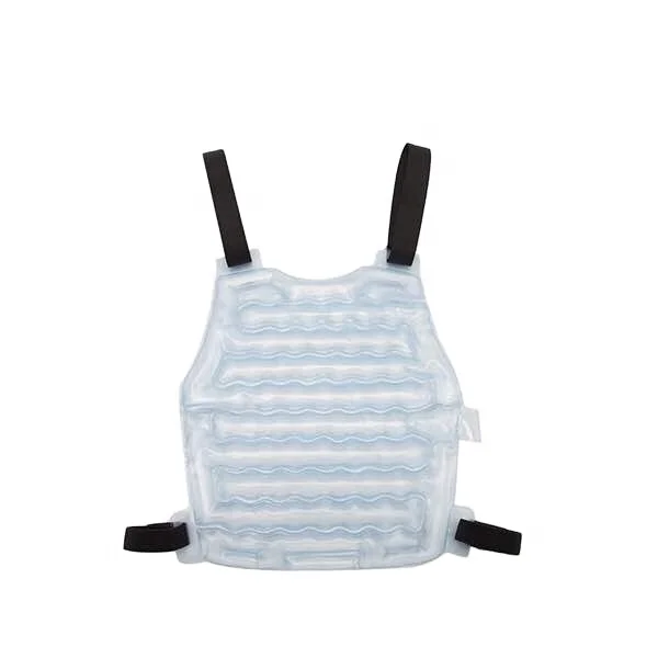 Summer Safety Low Price Outdoor Worker Wholesale Evaporative Icy Pack Product Refrigerator Body Cooling Gel Ice Vest