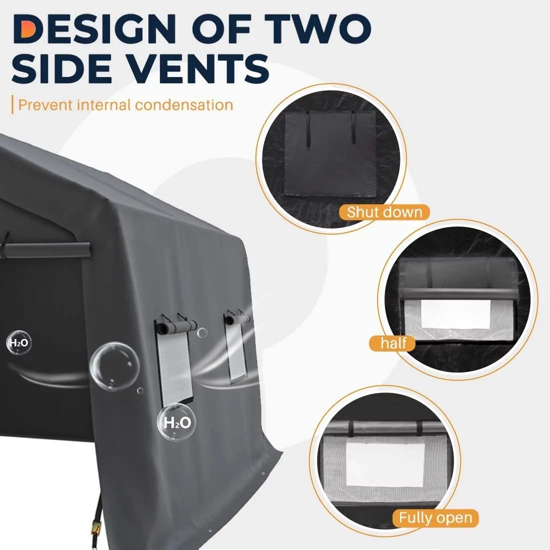 7ft X12ft  Shelter Outdoor Garage Portable Garage