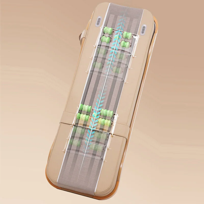 Chinese Professional Manufacturer 4 Motor Electric Smart Adjustable Function Thai Jade Stones Massage Bed Design