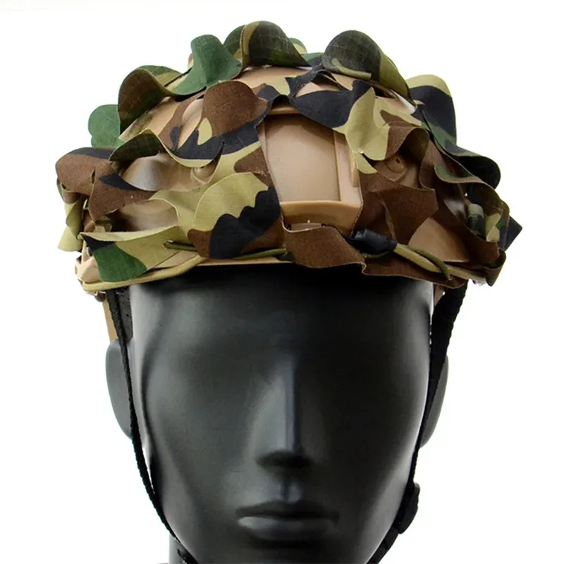 Breathable mesh camouflage Tactical Quick mesh helmet cover Tactical helmet cover Quick helmet cover for field equipment