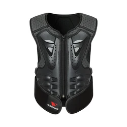 WOSAWE Kids Chest Spine Protector Protective Guard Vest Motorcycle Jacket Child Armor Gear Motocross Full Body Protector Vest