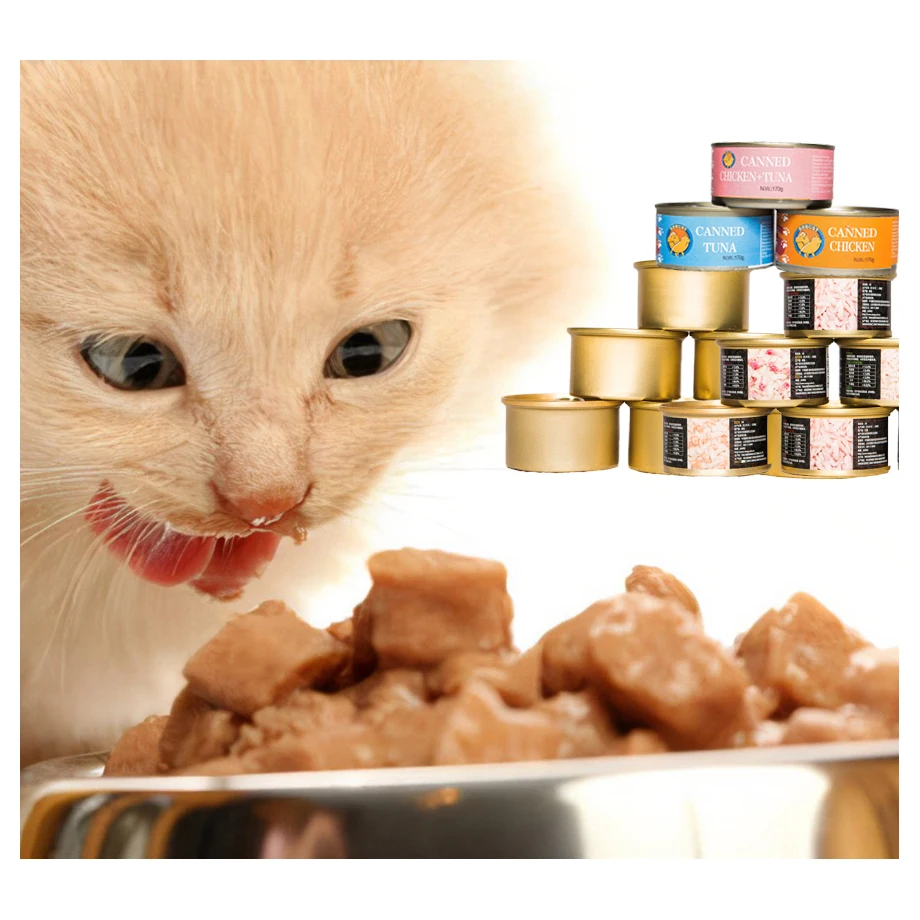 Factory Direct Sale Professional Design Pet Wet Canned Food For Cat